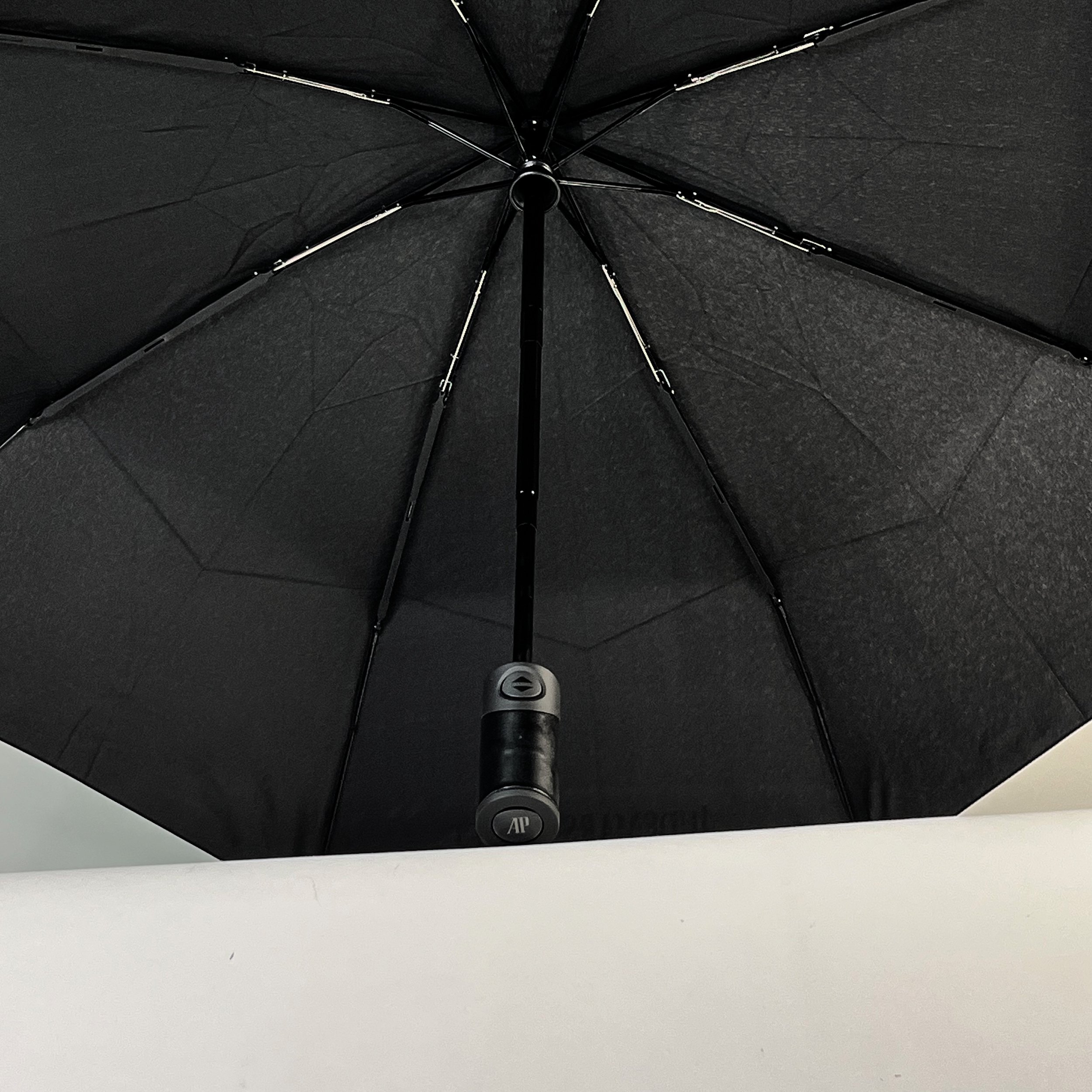Audemars Piguet AP Black Automatic Folding Umbrella Luxury Travel